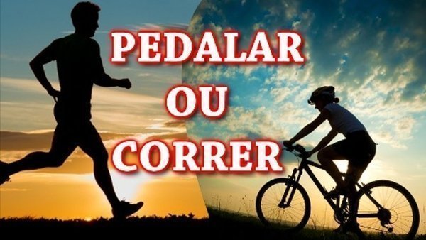 Como escolher entre pedalada e corrida?