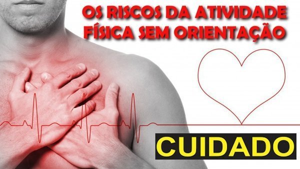 Quais os riscos de se exercitar sem orientação?