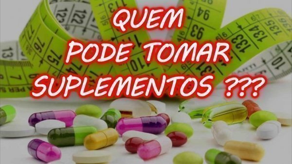 Quem pode tomar suplemento alimentar?