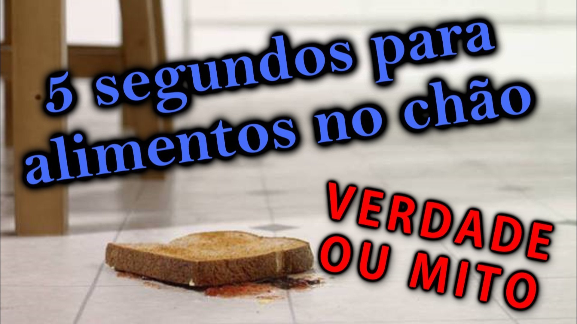 Regra dos 5 segundos para alimentos no chão é verdade?