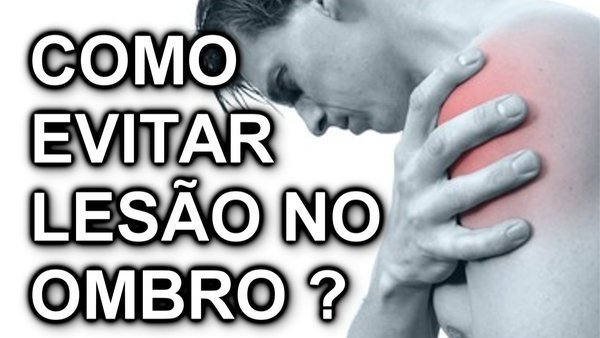 O que causa lesão no ombro?