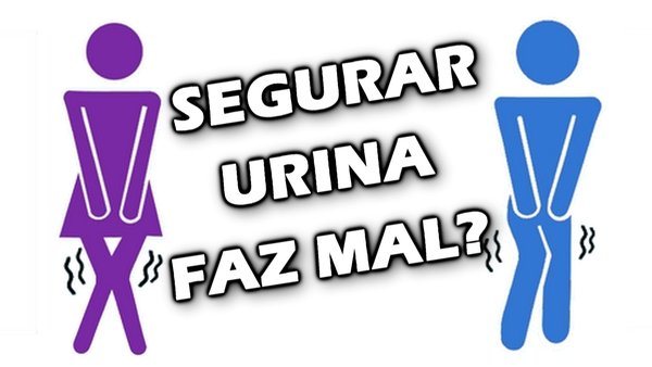 Segurar xixi faz mal?