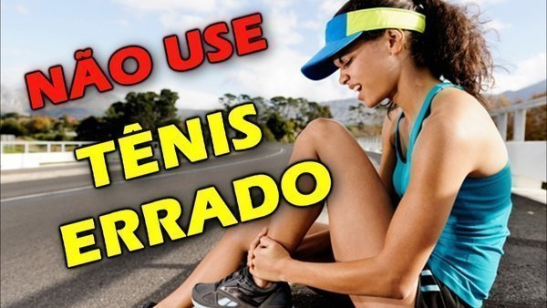 Tênis velho pode causar lesão no joelho