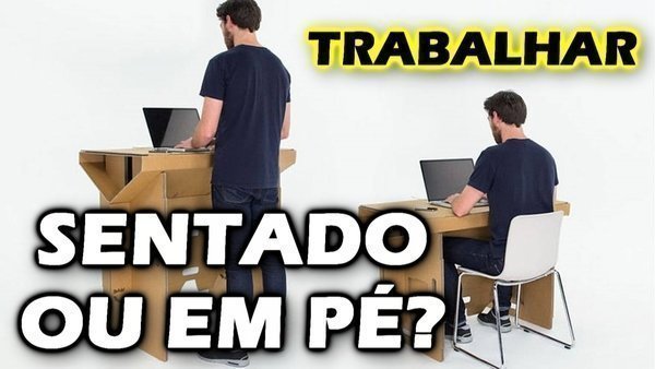 Trabalhar em pé, benefícios e vantagens