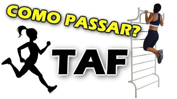Treino para o TAF feminino