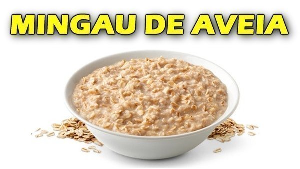 Receita de mingau de aveia