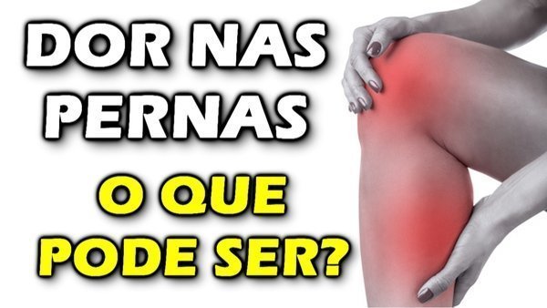 Remédio para dor nas pernas!