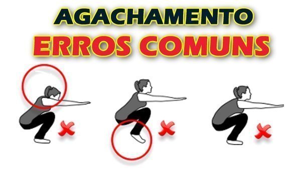 Agachamento com barra e agachamento sumo