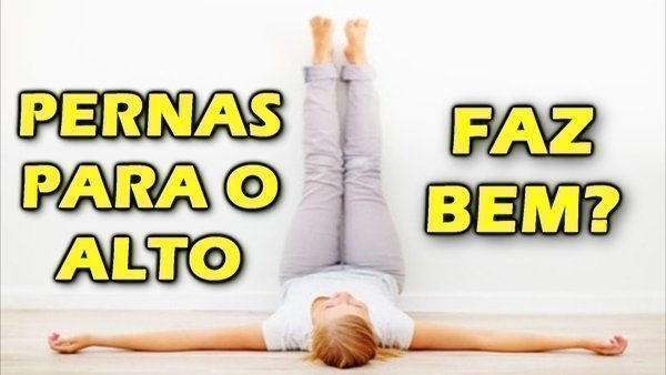 Benefícios de manter as pernas elevadas