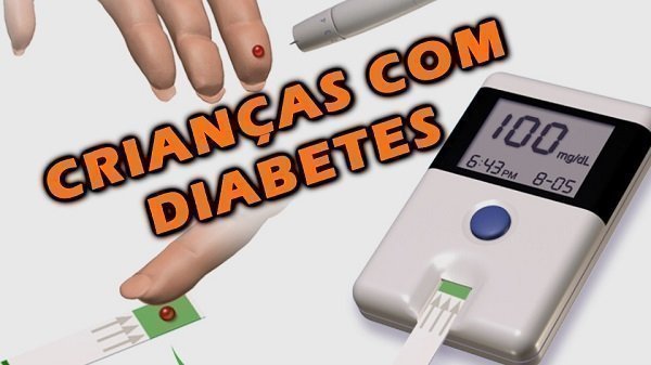 Criança com sintomas de diabetes