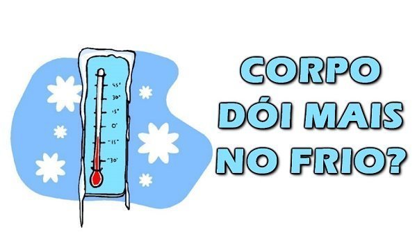 Dor no joelho aumenta no inveno