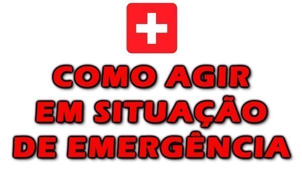 Incêndio, ossos quebrados, hipotermia e outras situações de emergência.