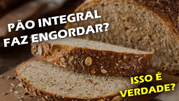 Pão integral caseiro