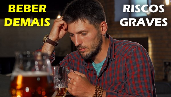 Consumir muita bebida alcoólica
