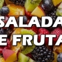 Receita mais fácil de salada de frutas!